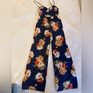 Floral jumpsuit